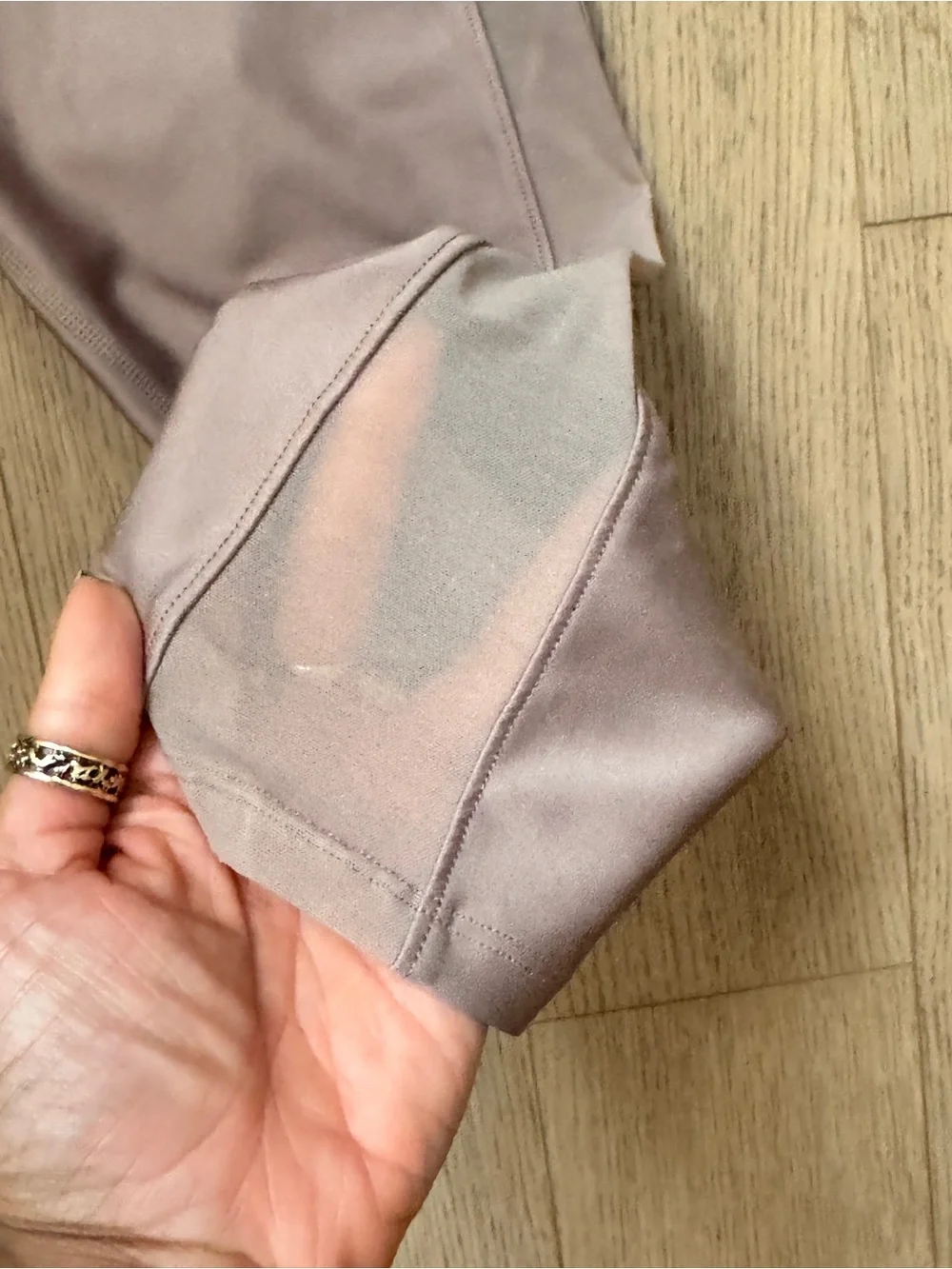 Alo Active Capri Leggings in taupe
